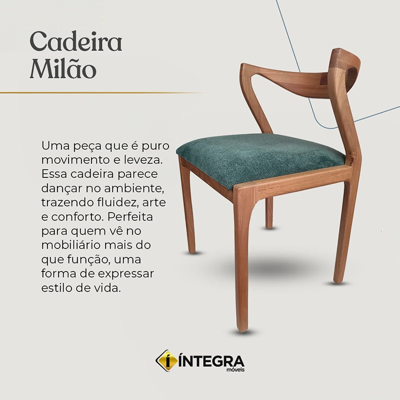 Cadeira Milao - 1